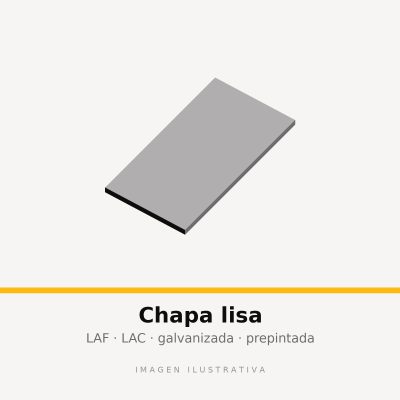 CHAPA PREPINTADA NEGRA 25 (0.50 mm) 1220x2440 (imagen ilustrativa)