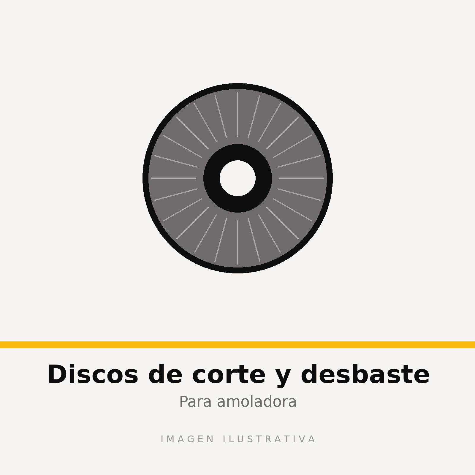 FLAP TYROLIT BASIC 115 G40 (imagen ilustrativa)