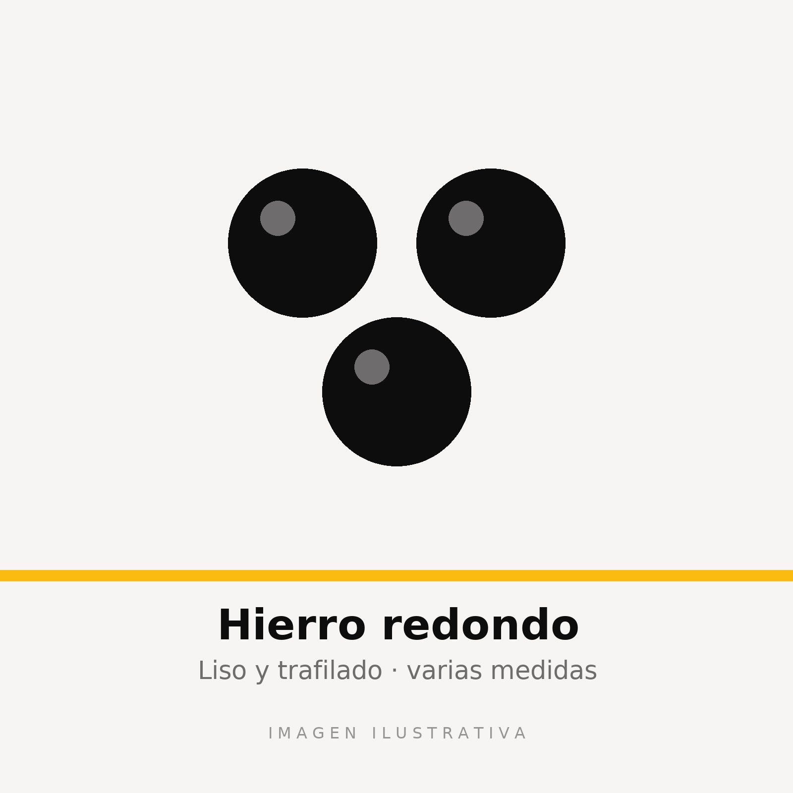 HIERRO REDONDO 08.00 mm. (LISOx6000) (imagen ilustrativa)