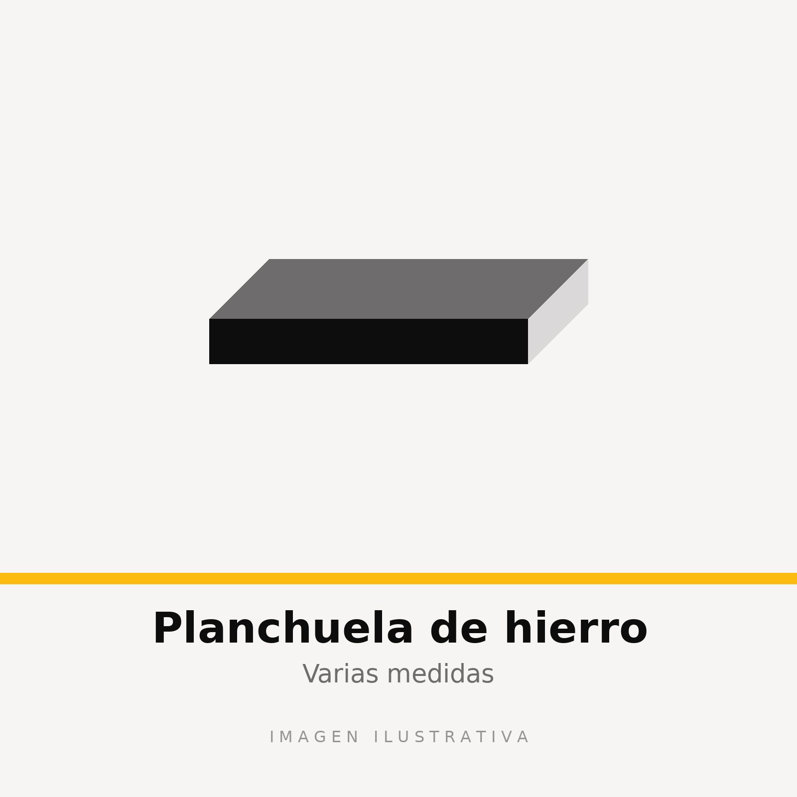 PLANCH. 4 x 1 (101.60x25.40x6000) (imagen ilustrativa)